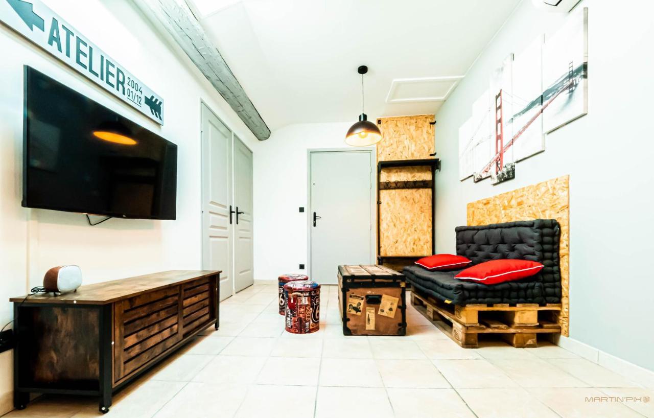 Centre Historique - Free Parking - Self Checkin - Wifi - Industriel - Sleepntripbeziers 아파트 외부 사진