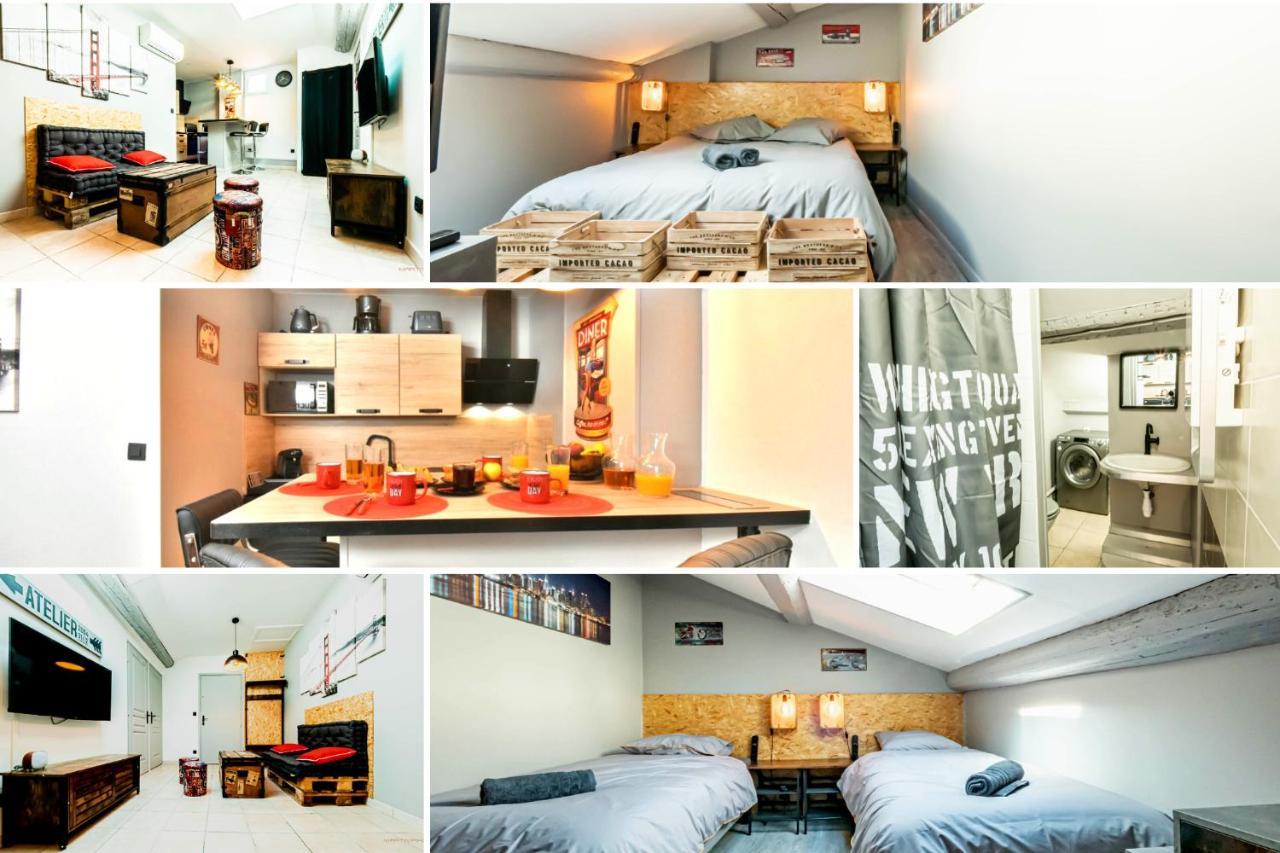 Centre Historique - Free Parking - Self Checkin - Wifi - Industriel - Sleepntripbeziers 아파트 외부 사진