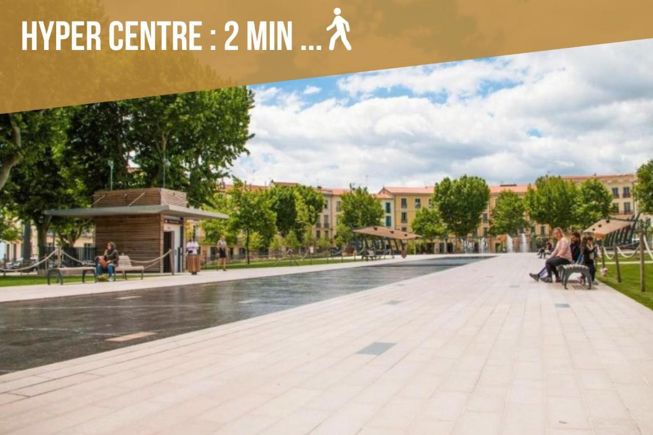 Centre Historique - Free Parking - Self Checkin - Wifi - Industriel - Sleepntripbeziers 아파트 외부 사진